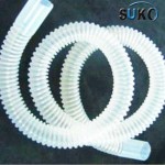 Braided PTFE corrugate tube